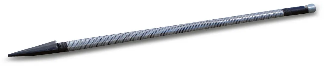 Rammfilter Stahl 1 1/2" Innengewinde 1,3m Typ mit Edelstahltresse aussen