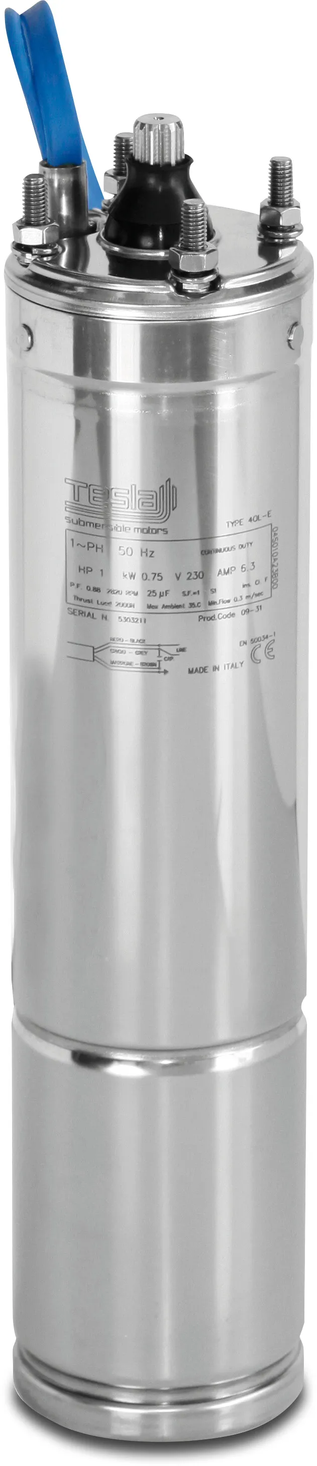 DAB Motor type 1,5 kW