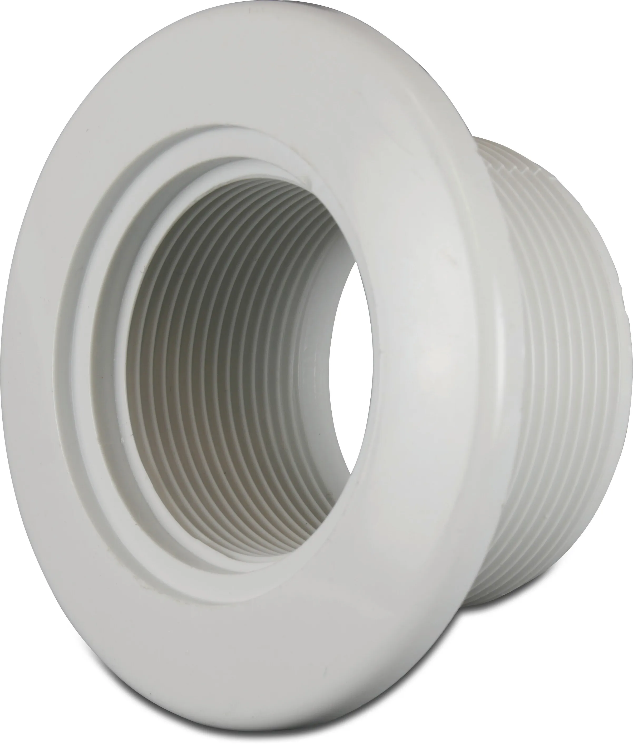 Profec Pool outlet bush adaptor 2" x 1 1/2" male thread x female thread white