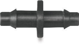 NaanDan Samleled plastik 4/7 mm modhage sort