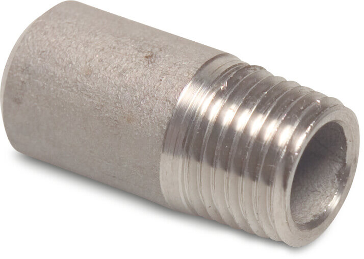 Profec Nr. 23B Nippel Edelstahl 316 1" Außengewinde x Stumpfschweißung 8bar 40 mm