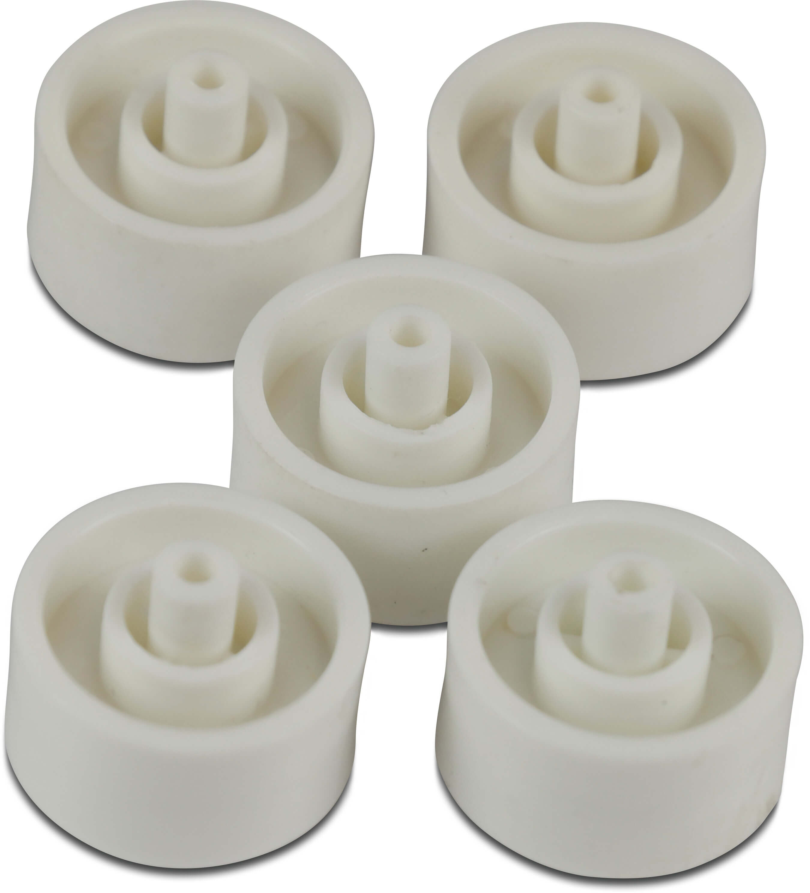 Set wielen vacuümkop (5 stuks) type Catfish, Max, Max CG