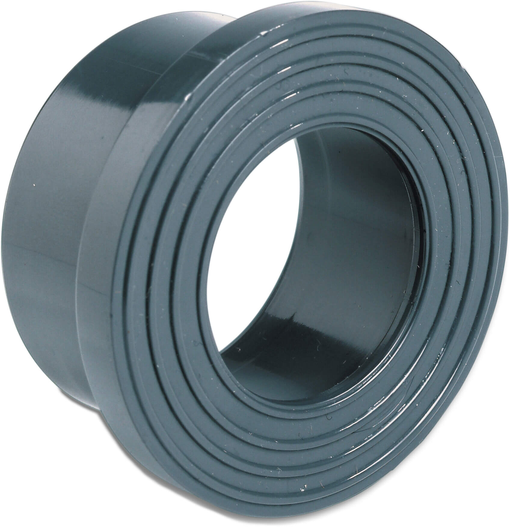 Profec Bundbuchse PVC-U 6" Imperial Klebemuffe 16bar Grau WRAS