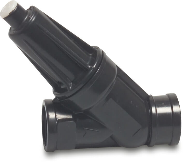 Bermad Pressure reducing valve fibreglass reinforced nylon 1" female thread 9bar black type 2U1010C
