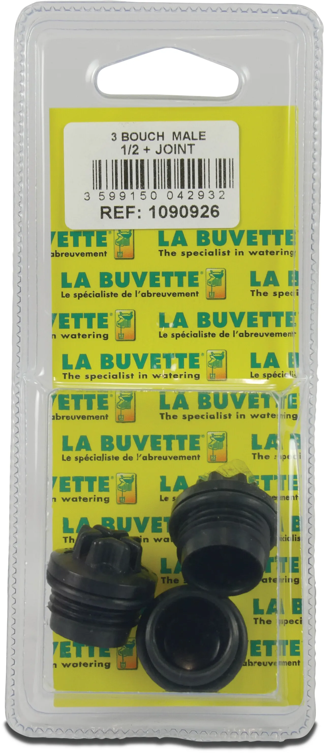 La Buvette Prop + o-ring 1/2" F11 blisterpakke