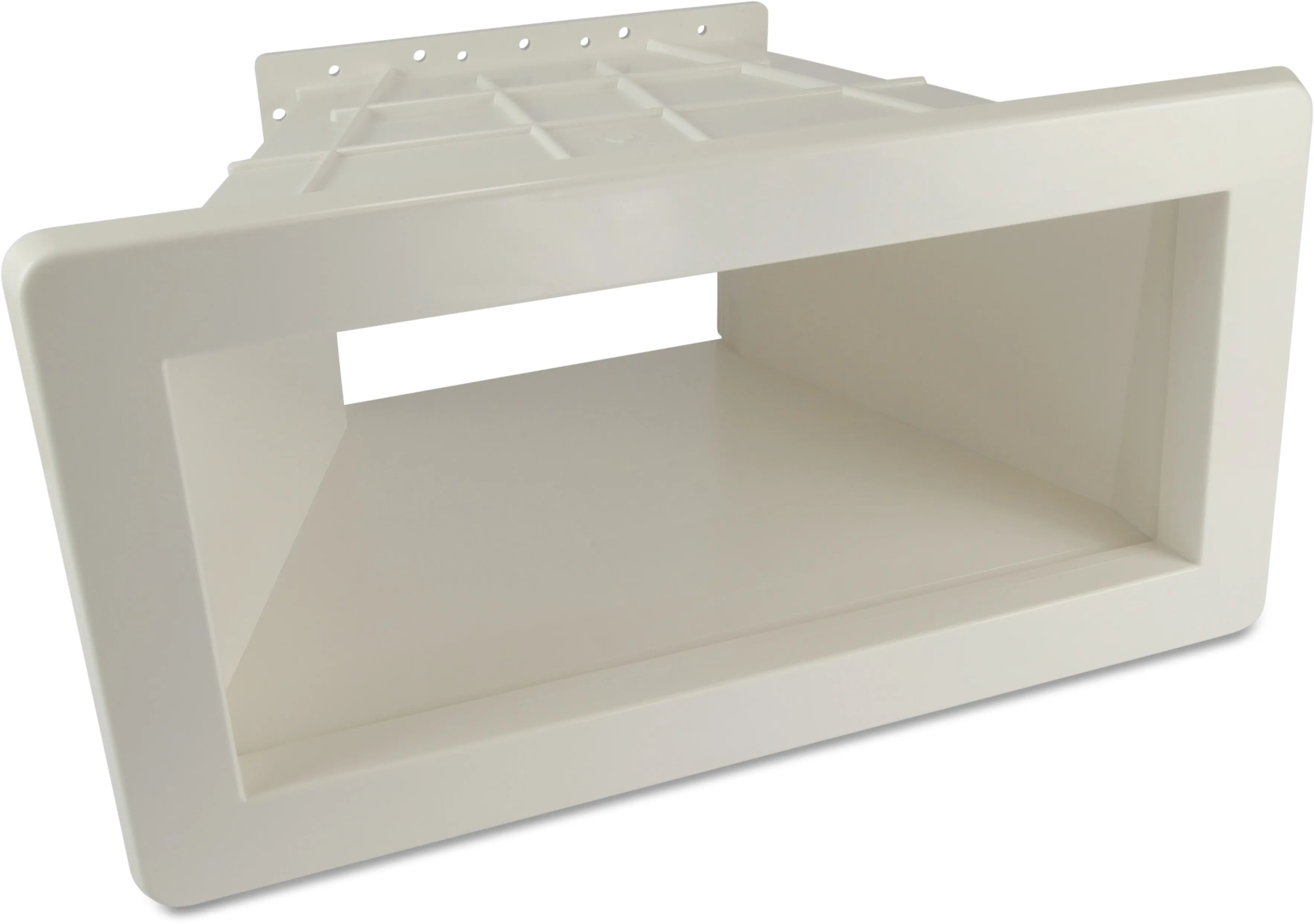 Ocean Utökning ABS 250 mm x 385 mm vit type Standard 6 degree slope