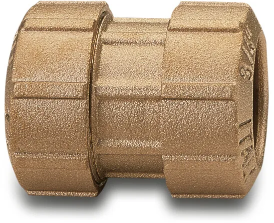 Manchon laiton 20 mm à serrer 16bar DVGW type 020 P1