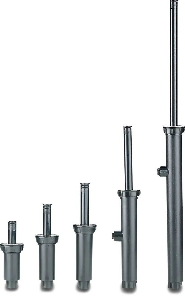 Rain Bird Sprinkler base plastic 1/2" x 5/8" female thread x UNC male thread 4.8bar 10cm type 1804