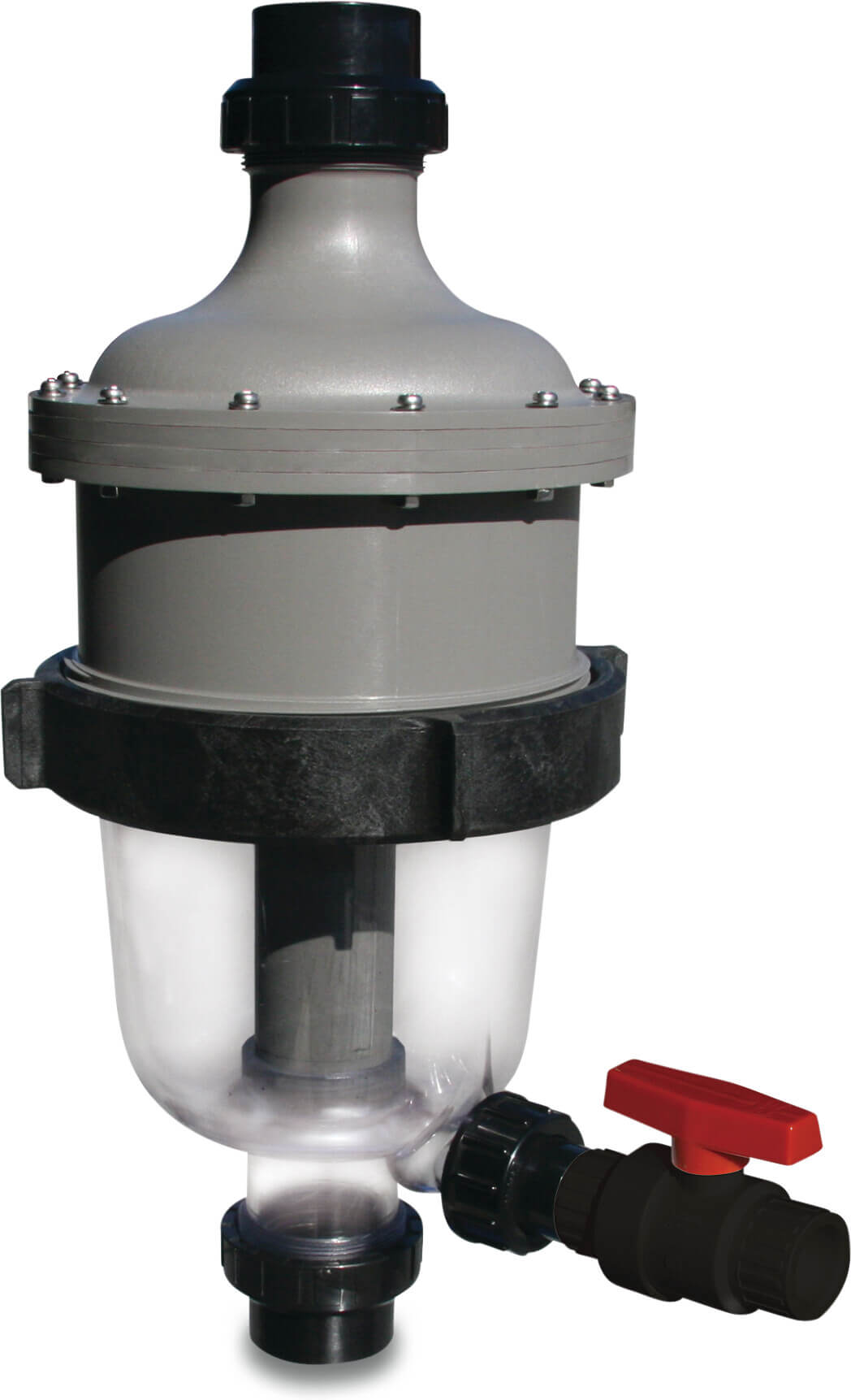 Waterco Pre-filtration glass-filled polypropylene 2" x 63 mm 3,5bar grey type Multicyclone 16 Waterco Pre-filtration glass-filled polypropylene 2" x 63 mm 3,5bar grey type Multicyclone 16