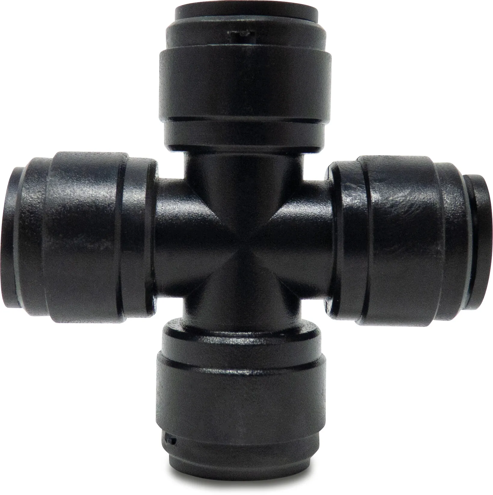 Cross-piece POM WRAS push-in black Aquaspeed