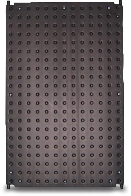 Solar Panel HDPE 25 mm 4,5bar black with 4 hosetail connections 25 mm type 1001