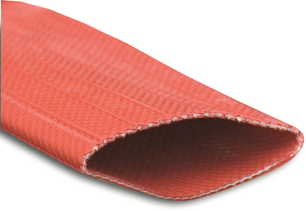 Fire hose NBR/polyester 152 mm 10bar red 20m type Durastar