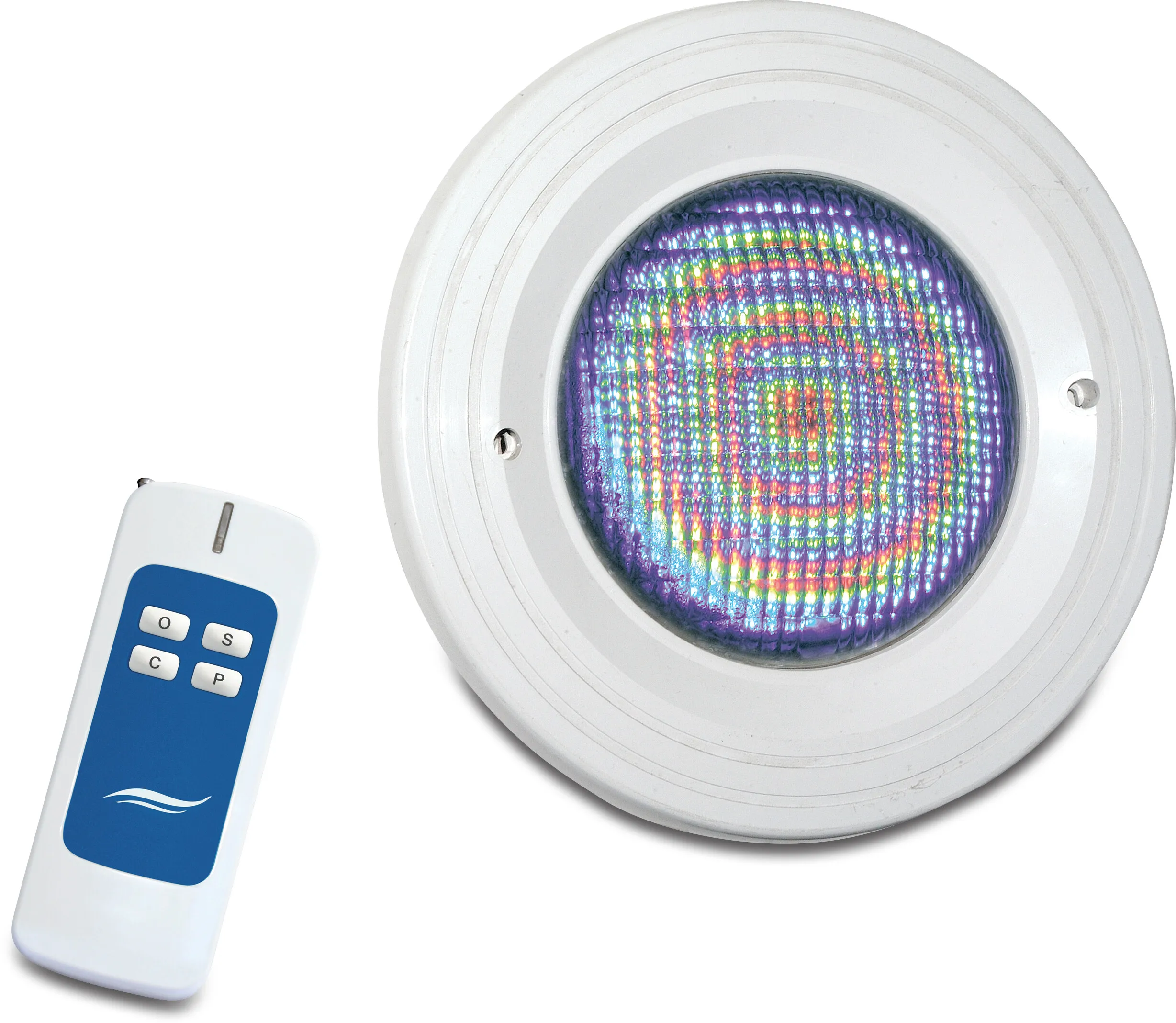 LED Poollampe 12VAC hvid type PAR56 RGB