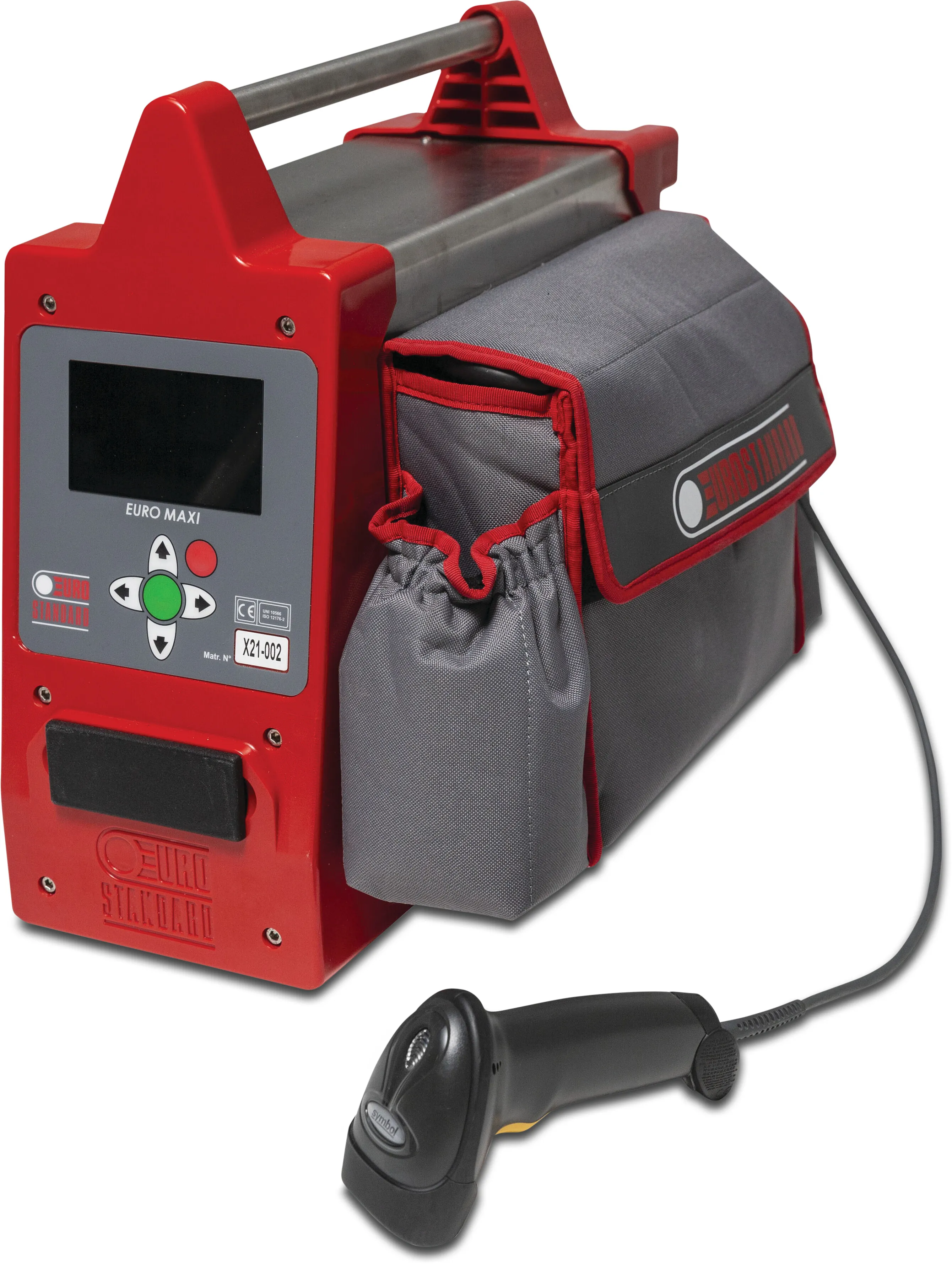 Electrofusion welding unit Euro Maxi, 20-630mm, incl barcode scanner