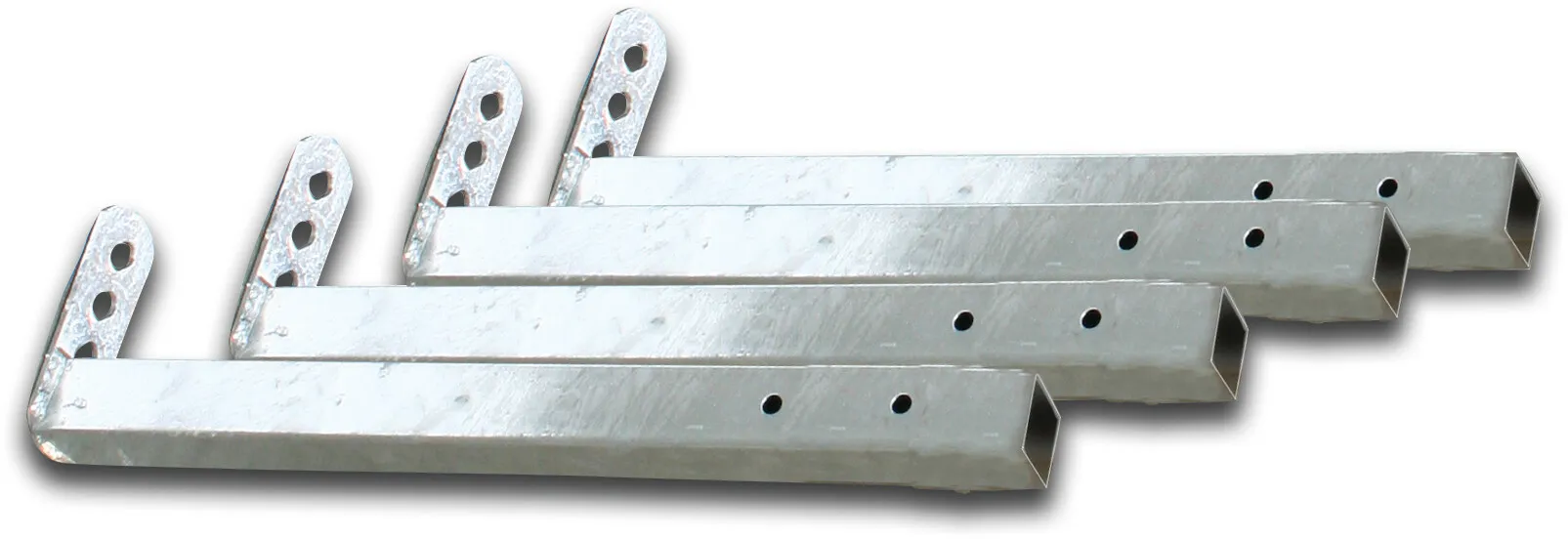 La Buvette Set of 4 galvanised feet for stainless-steel drinking trough type LB-GV