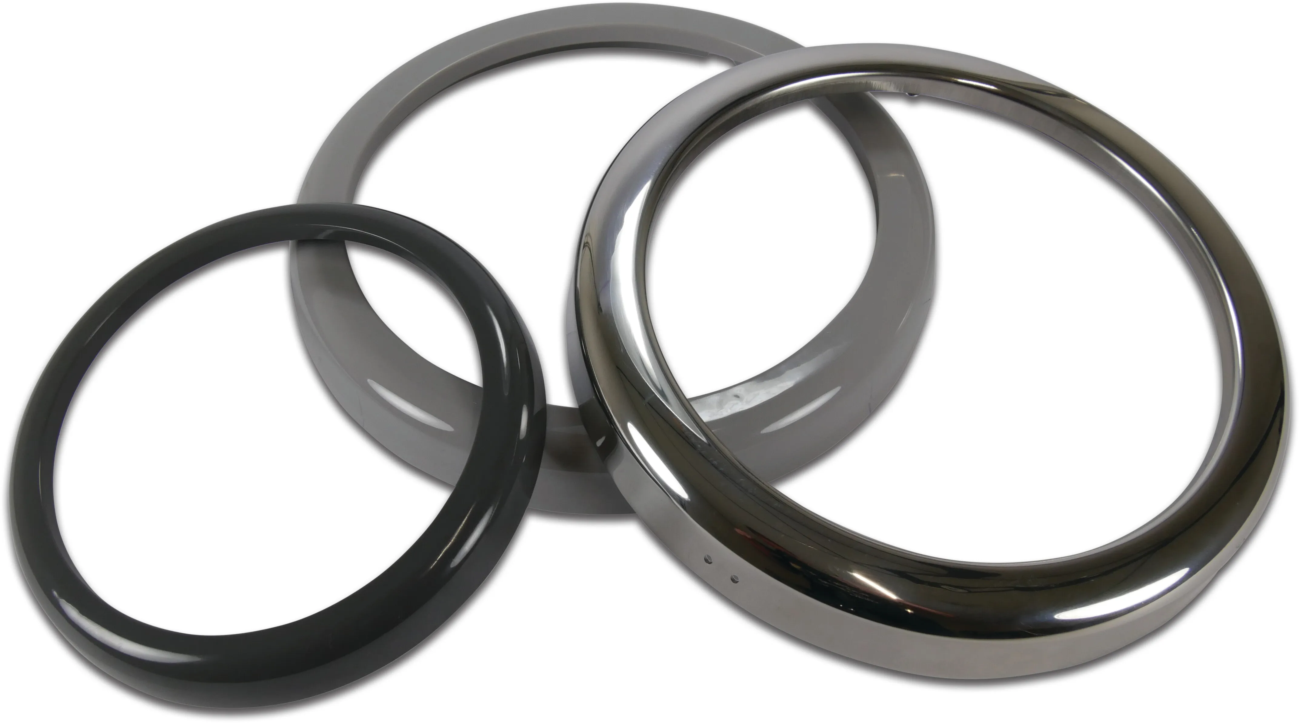 Flotide Face ring for pool LED light 1 1/2" fitting grey