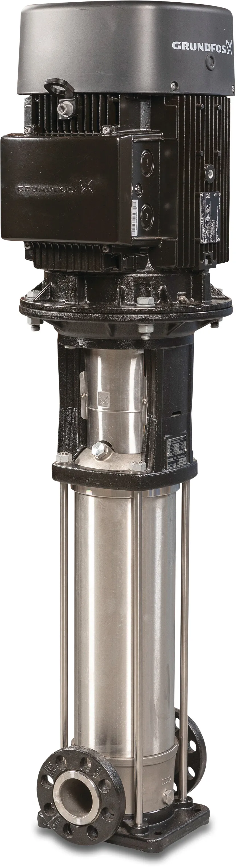 Grundfos Meertraps centrifugaalpomp RVS 1 1/4" 1A 400VAC type CRI 1S-11 A CA I V HQQV