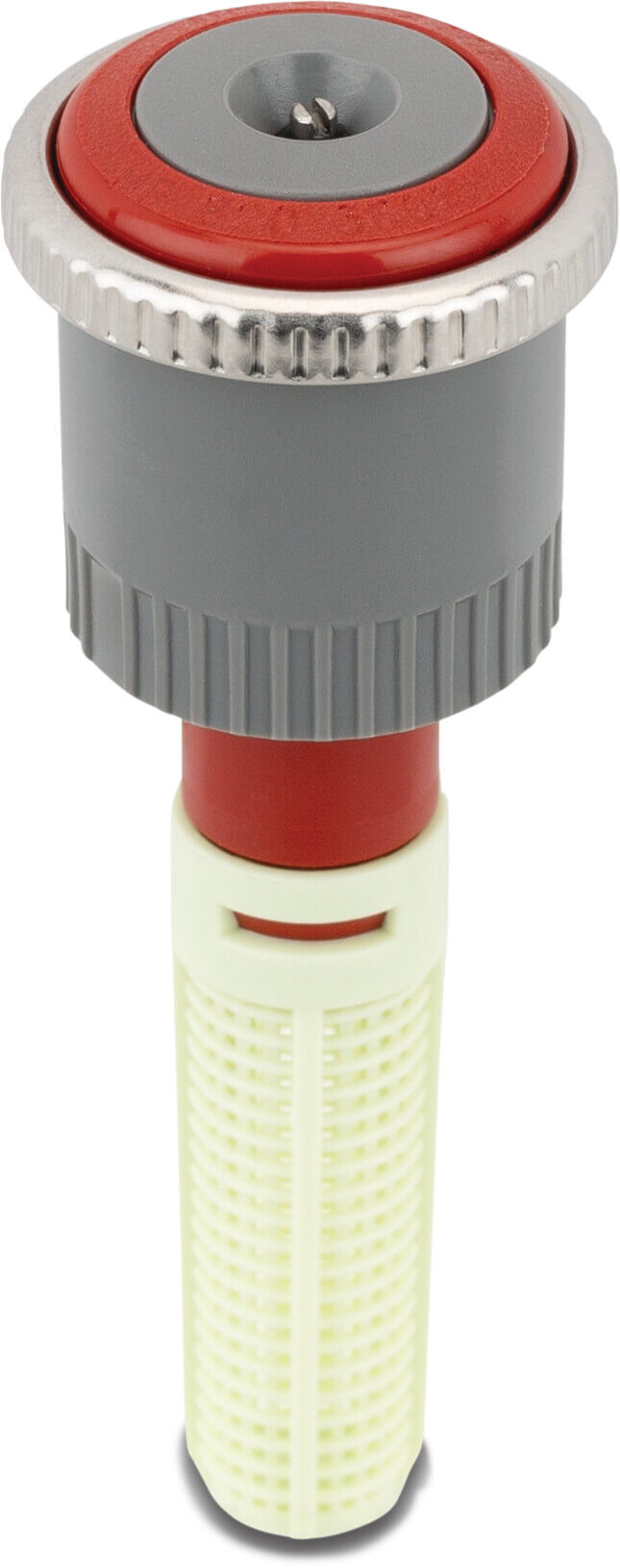 Hunter Rotator plastik indvendig gevind 360° grå/rød type MP-820360