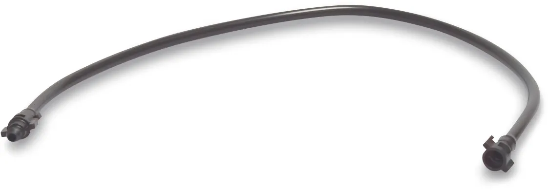 NaanDan Hose adaptor set PVC 4/7 mm push-in x bayonet M 50cm black 7110