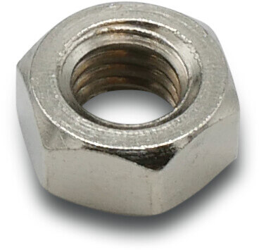 Nickel plated brass nut MB
