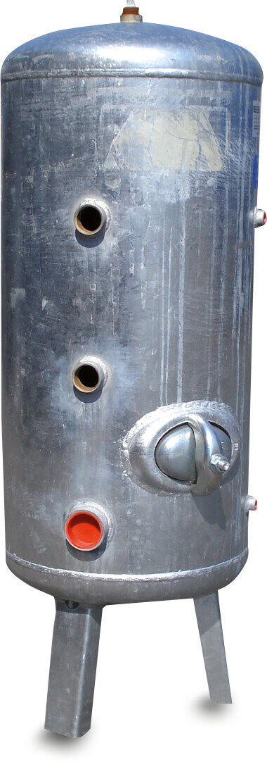 Druckkessel Stahl Verzinkt 2" Innengewinde 6bar 500ltr Typ Vertikal