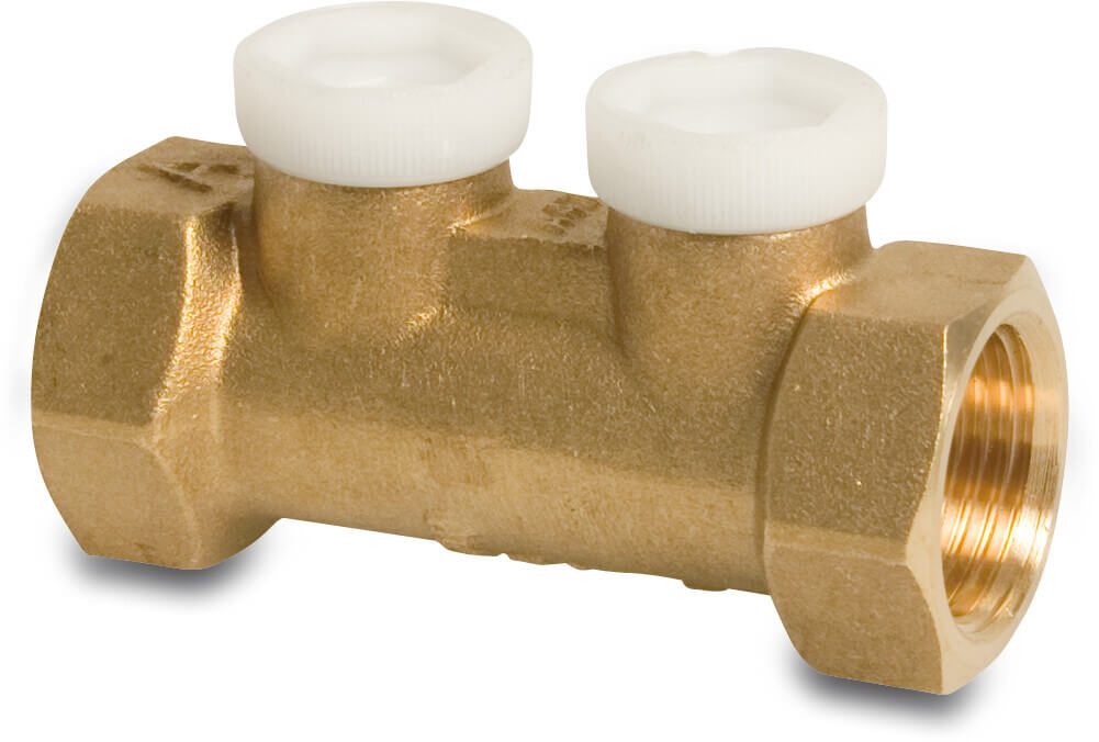 Non return valve brass 1 1/2" female thread 10bar DN40 BELGAQUA type 291