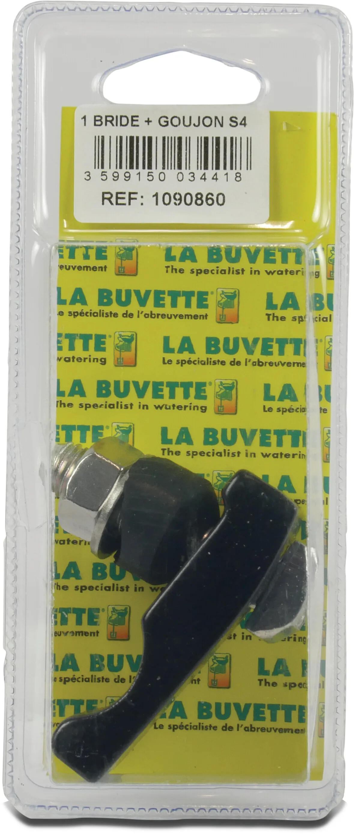La Buvette Bolt + håndtag S4 blisterpakke
