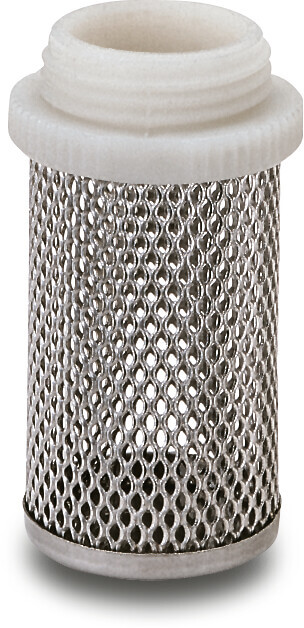 Itap Strainer stainless steel 304 1" male thread type 120