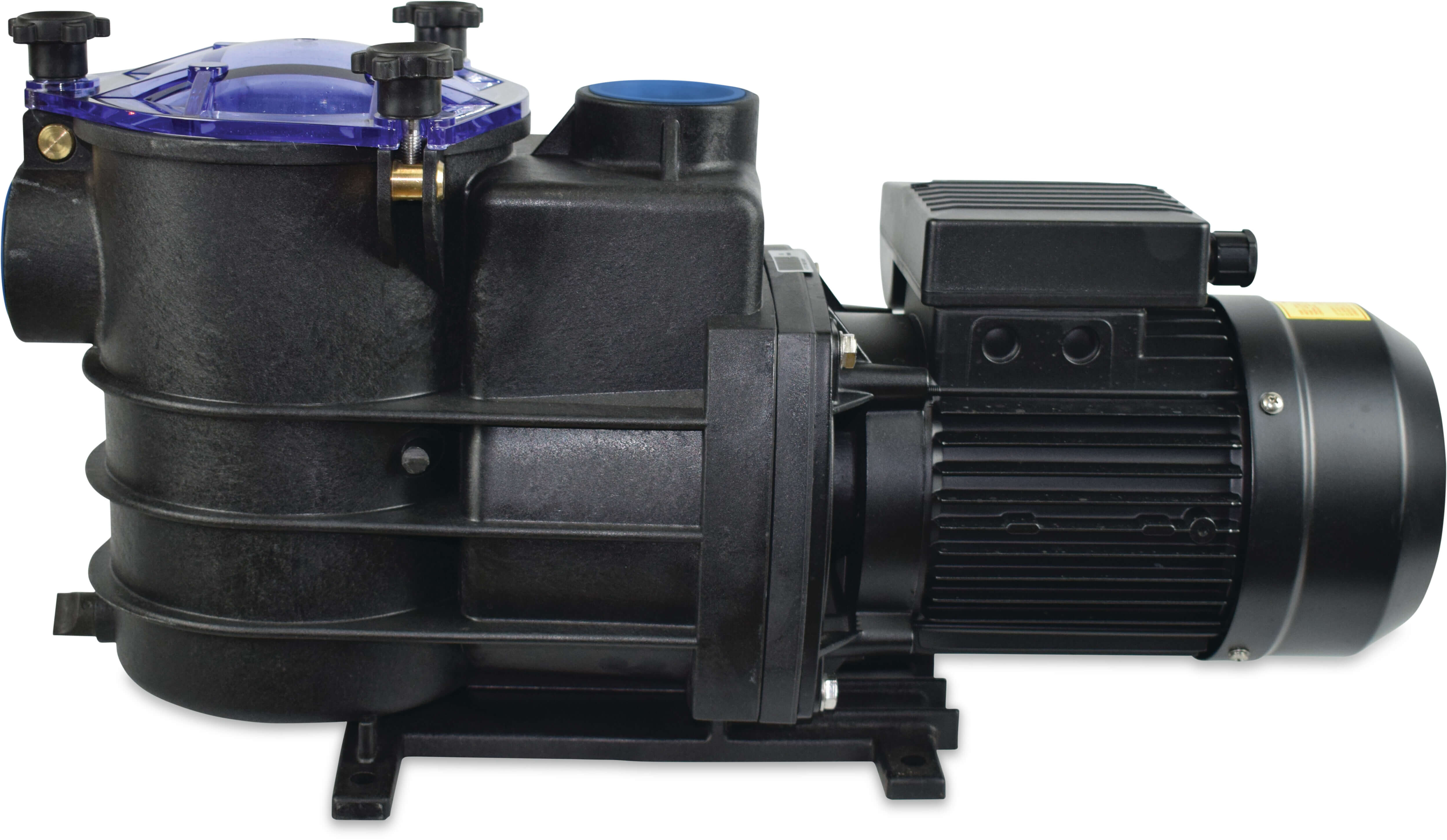 PSH Schwimmbadpumpe Polypropylen 2" Innengewinde 1,9A 400VAC Schwarz Typ ND.2 19T