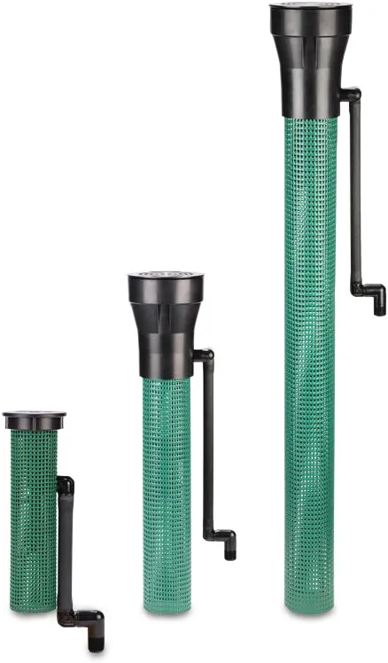 Hunter Wurzelbewässerungssystem Kunststoff 1/2" 0,9 - 1,9ltr/h 25cm Schwarz/Grün Typ RZWS-10-25