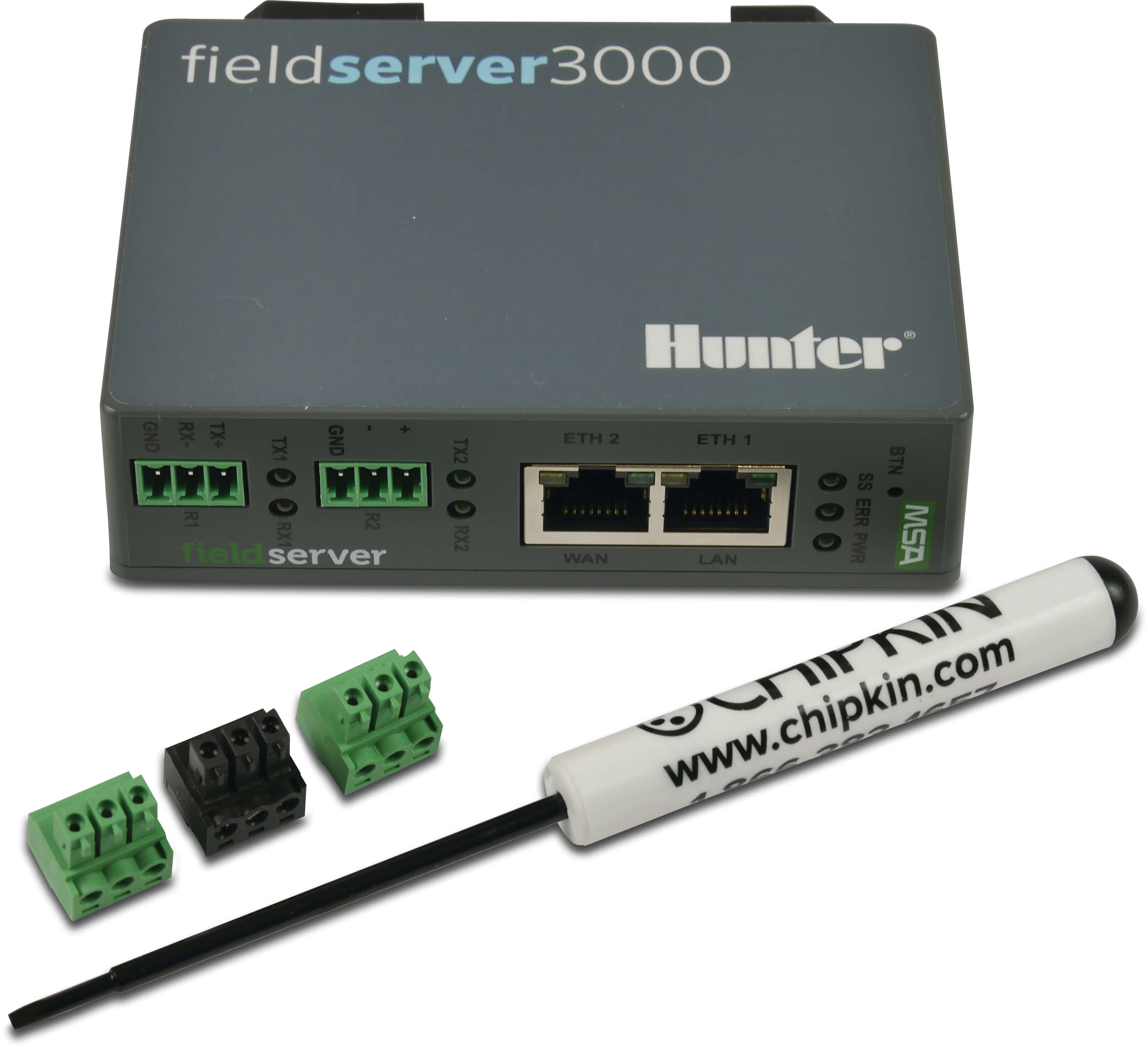 Hunter Serveur de champ d'automatisation gris type FS 3000