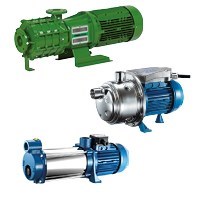 Multi-stage horizontal pumps