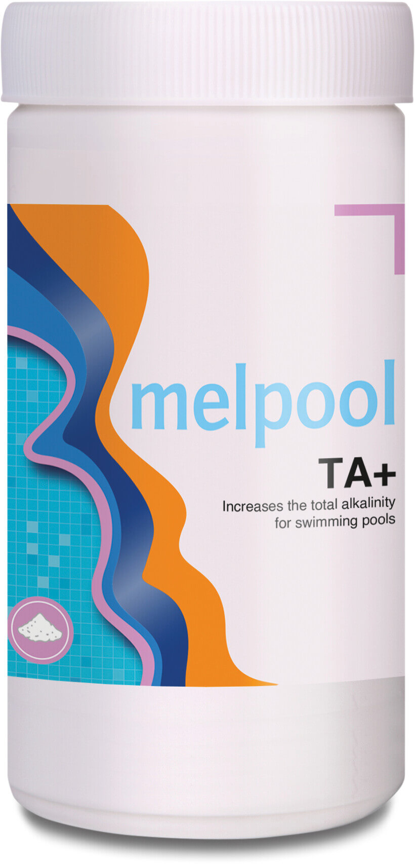 Melpool TA+ Natriumbikarbonat ökar den totala alkaniteten 1000g