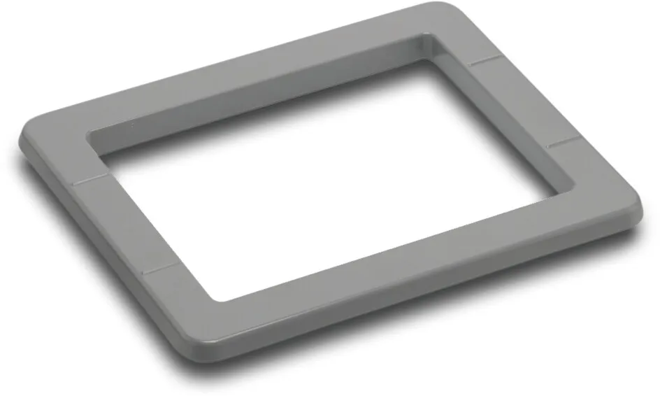Ocean Flangelåg ABS 211 mm x 263 mm grå mindre type Standard