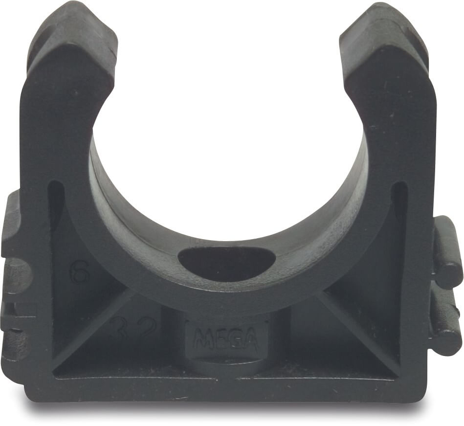 Profec Pipe clamp PP 25 mm black type 2