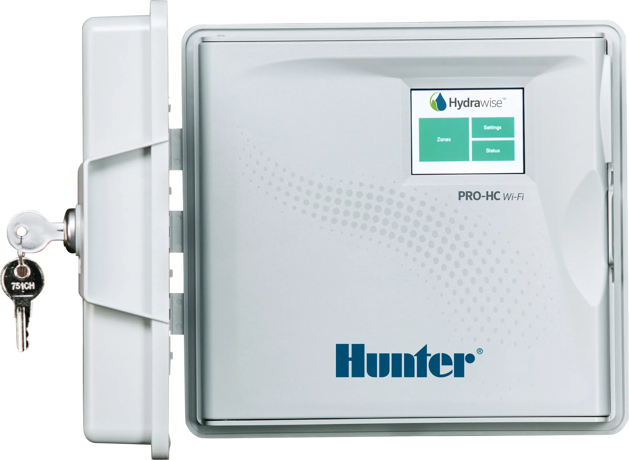 Hunter Regenautomaat kunststof 24VAC wit type Pro-HC Outdoor 601-E 6 stations