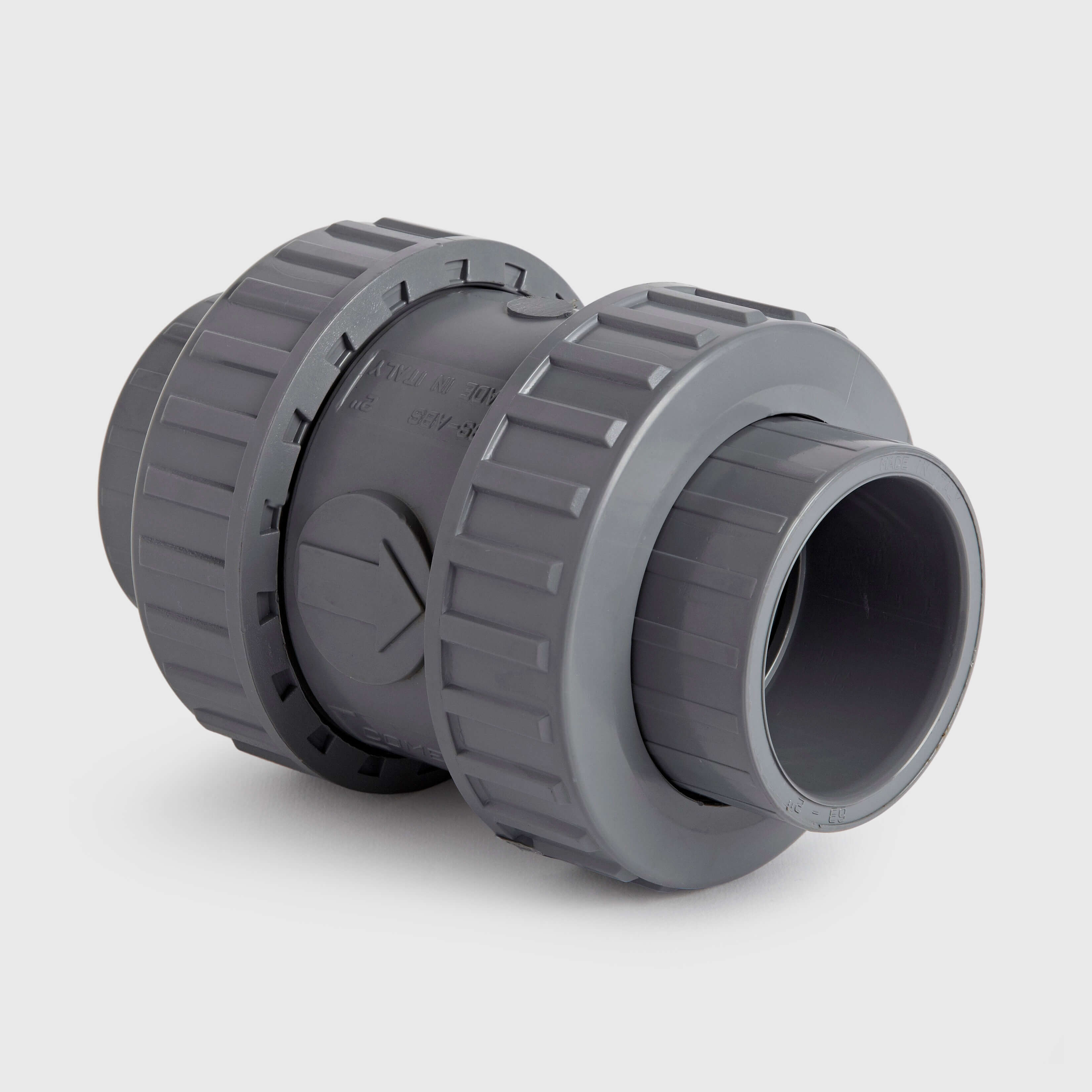 Comer Check valve spring loaded ABS imperial glue socket