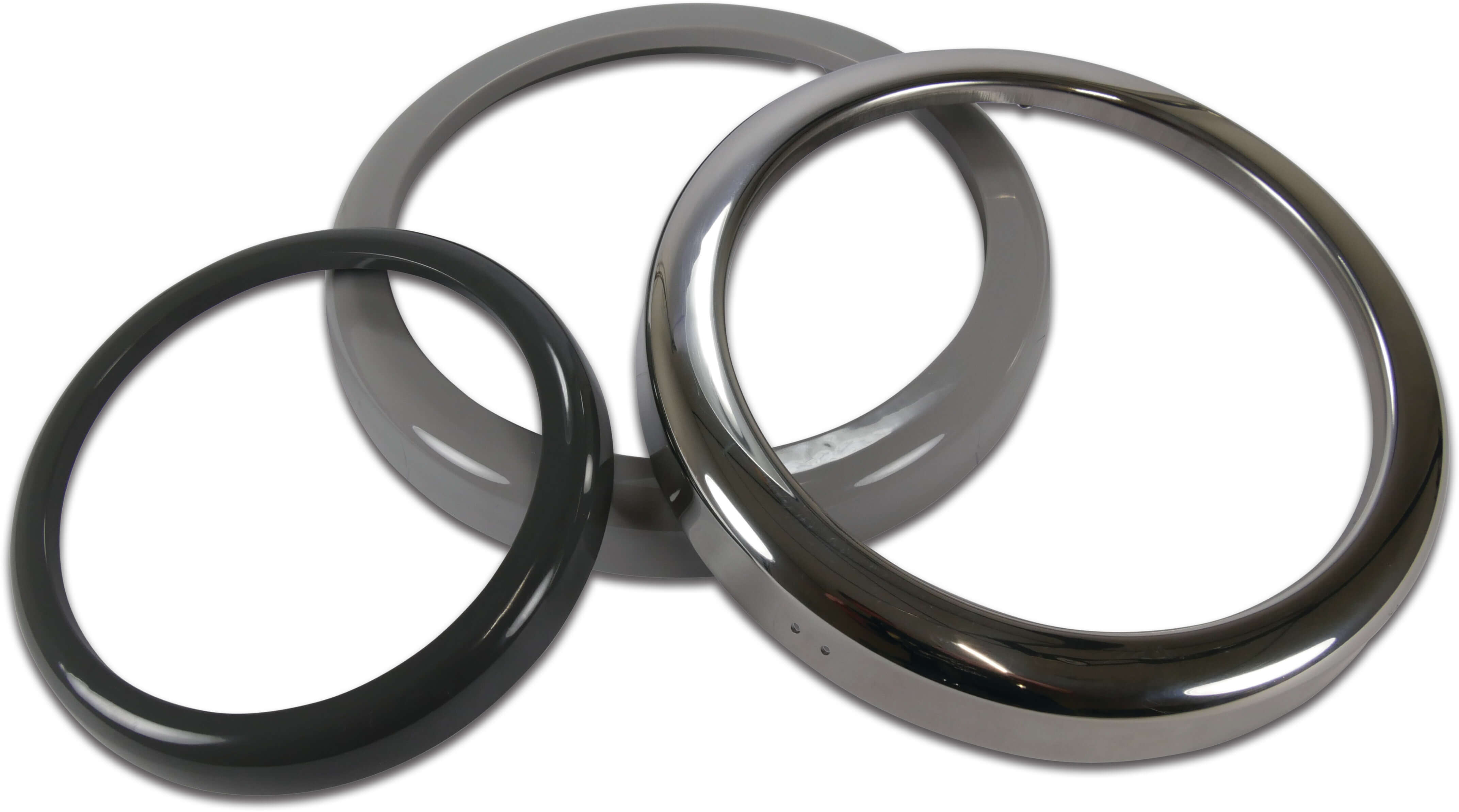 Flotide Flänslock för LED-belysning till pool 1 1/2" fitting grå