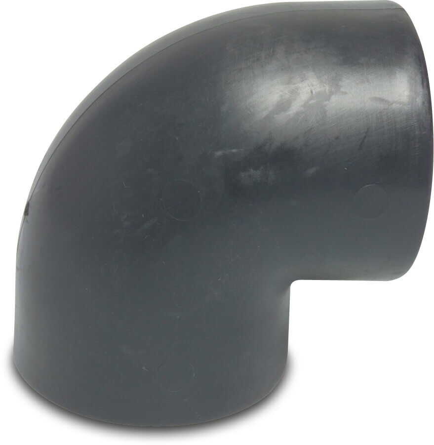 Elbow 90° PP 1 1/4" female thread 10bar black