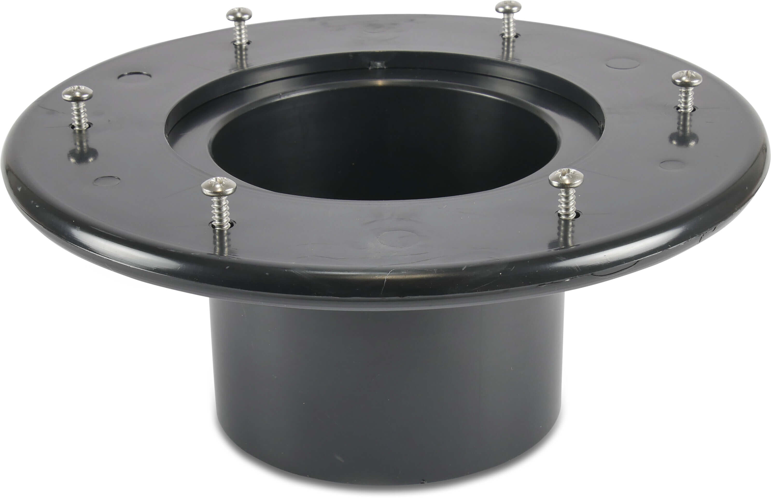 Liner tank connector ABS 50 mm socket black