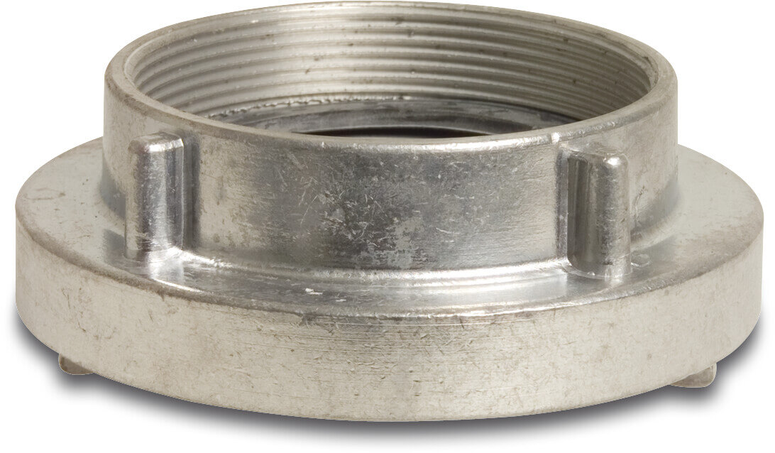 Quick coupler forged aluminium 1 1/4" female thread CD 66 15bar type Storz 52C