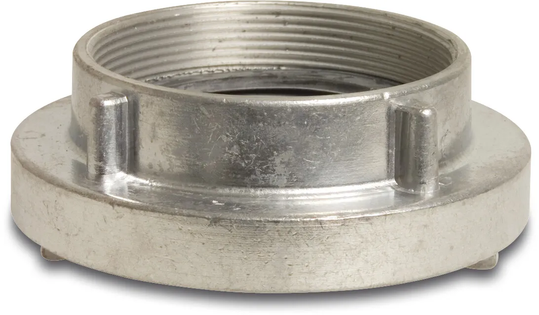 Quick coupler forged aluminium 1 1/4" female thread CD 66 15bar type Storz 52C