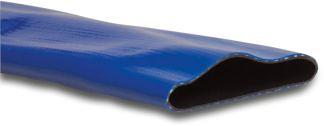 Profec Fladliggende slange PVC 203 mm 2,5bar blå 50m type Medium Duty