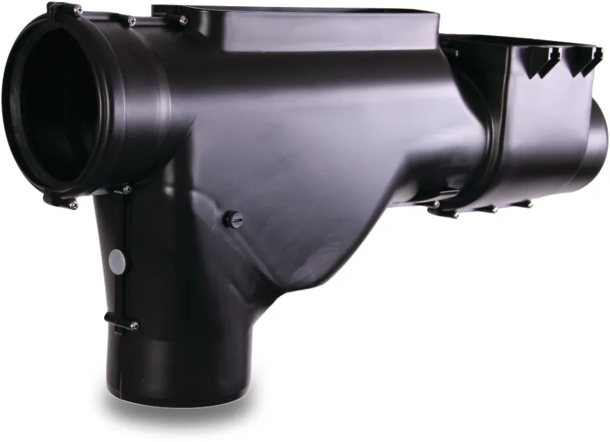 Zelfreinigend voorfilter manchet type PR100 zonder terugslagklep
