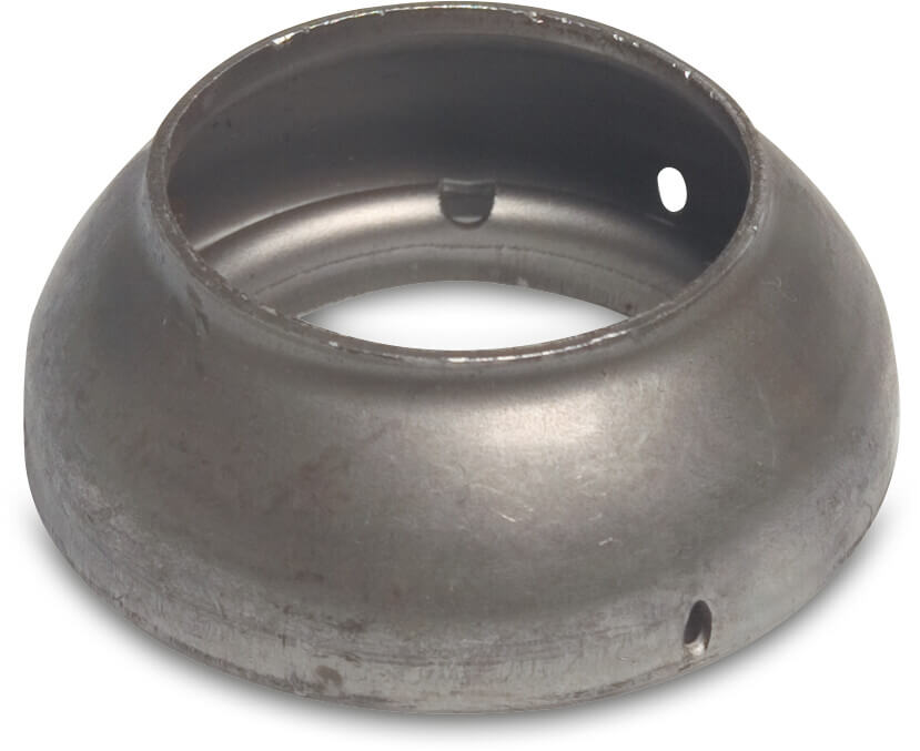 Schnellkupplung Stahl 159 mm V-Teil Kardan x Stumpfschweißung Schwarz Typ Kardan