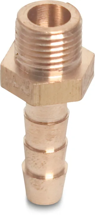 Profec Slangestuds messing 1/2" x 12 mm udvendig gevind x slangestuds