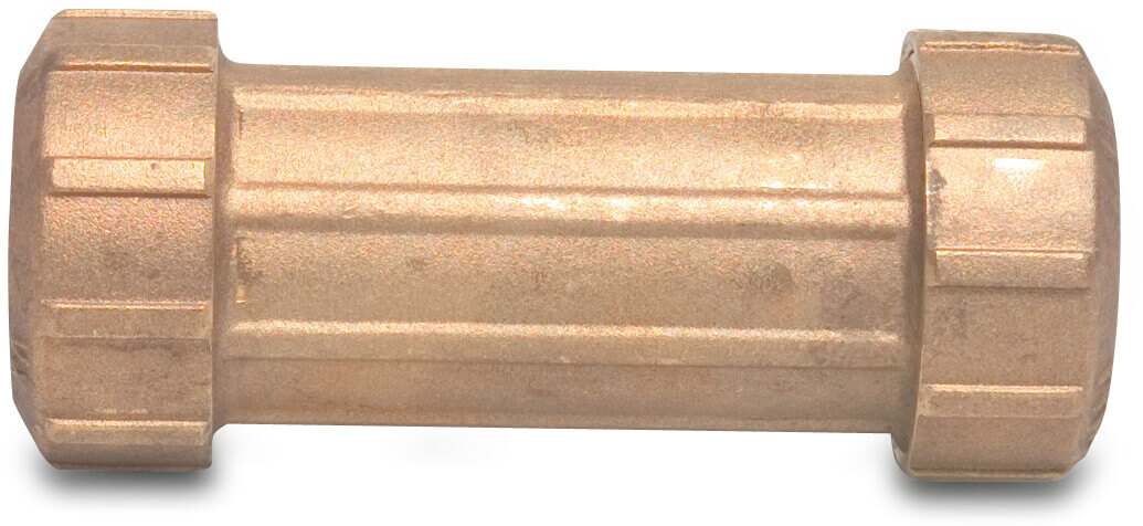 Repair socket brass 63 mm compression 16bar DVGW