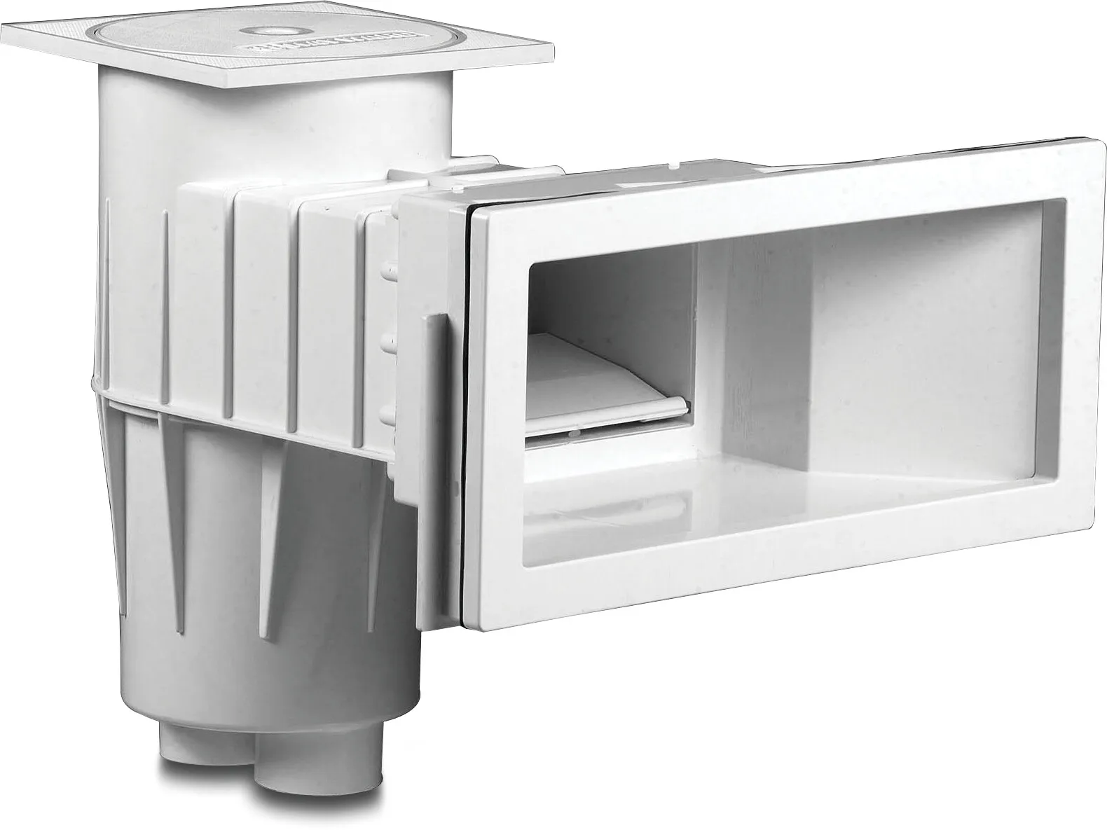 Hayward Skimmer breed ABS 2" binnendraad donkergrijs rechthoekig type Premium Large