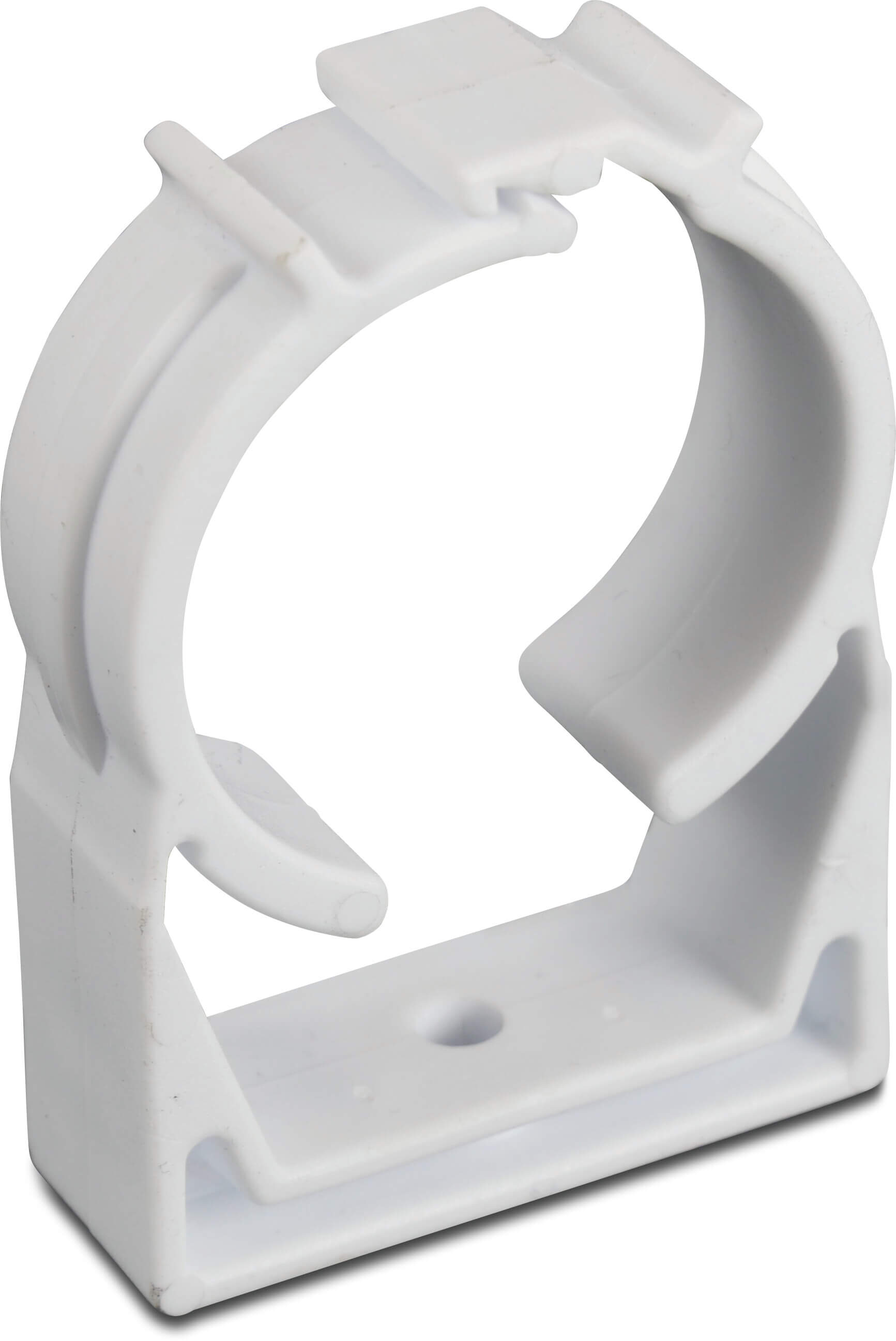 Profec Pipe clamp PVC-U 1 1/2"-50 mm white