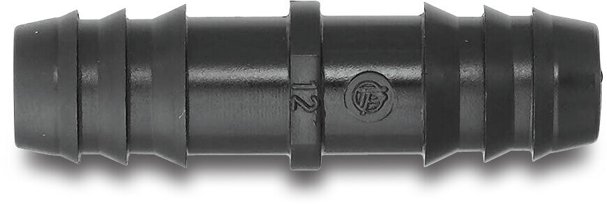 Tavlit Coupler PP 20 mm barbed 8bar black